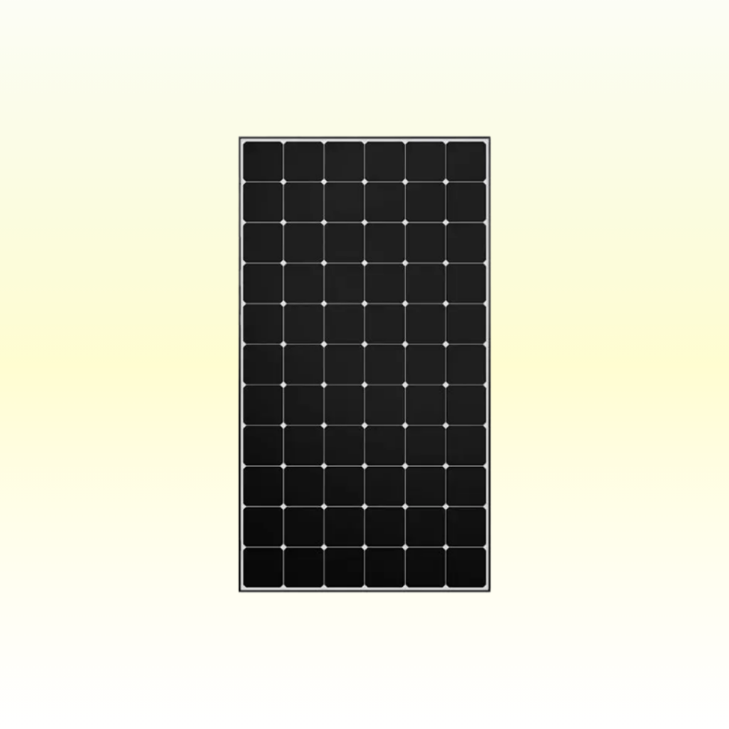 Solarmodule Test. Solarmodul: SunPower / Maxeon 6 AC